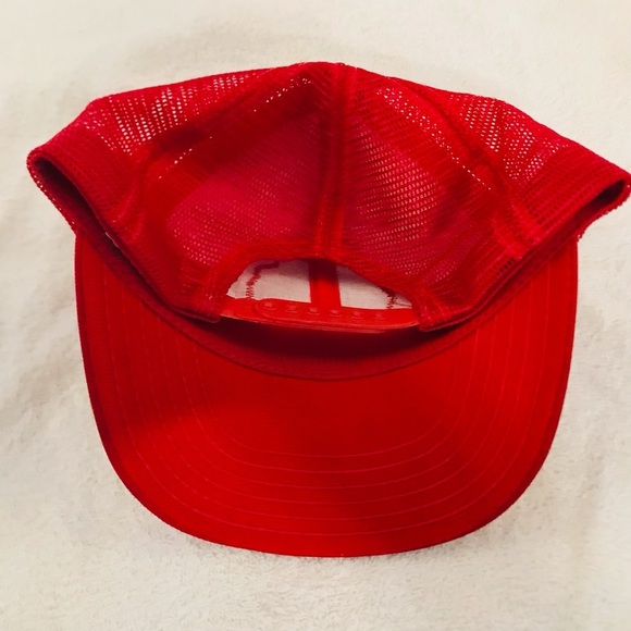 Reynold's Fire Fighter Member Adjustable L-XL Red Ball Cap - Picture 13 of 14